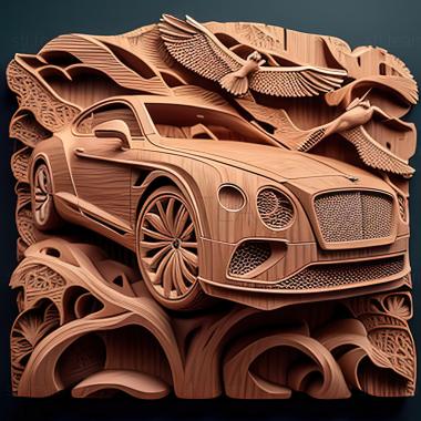 3D модель Bentley Continental GT (STL)